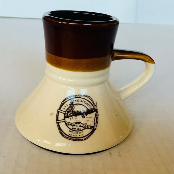 USS Massachusetts Battleship Cove Coffee Mug Cup - Picture 2 of 4